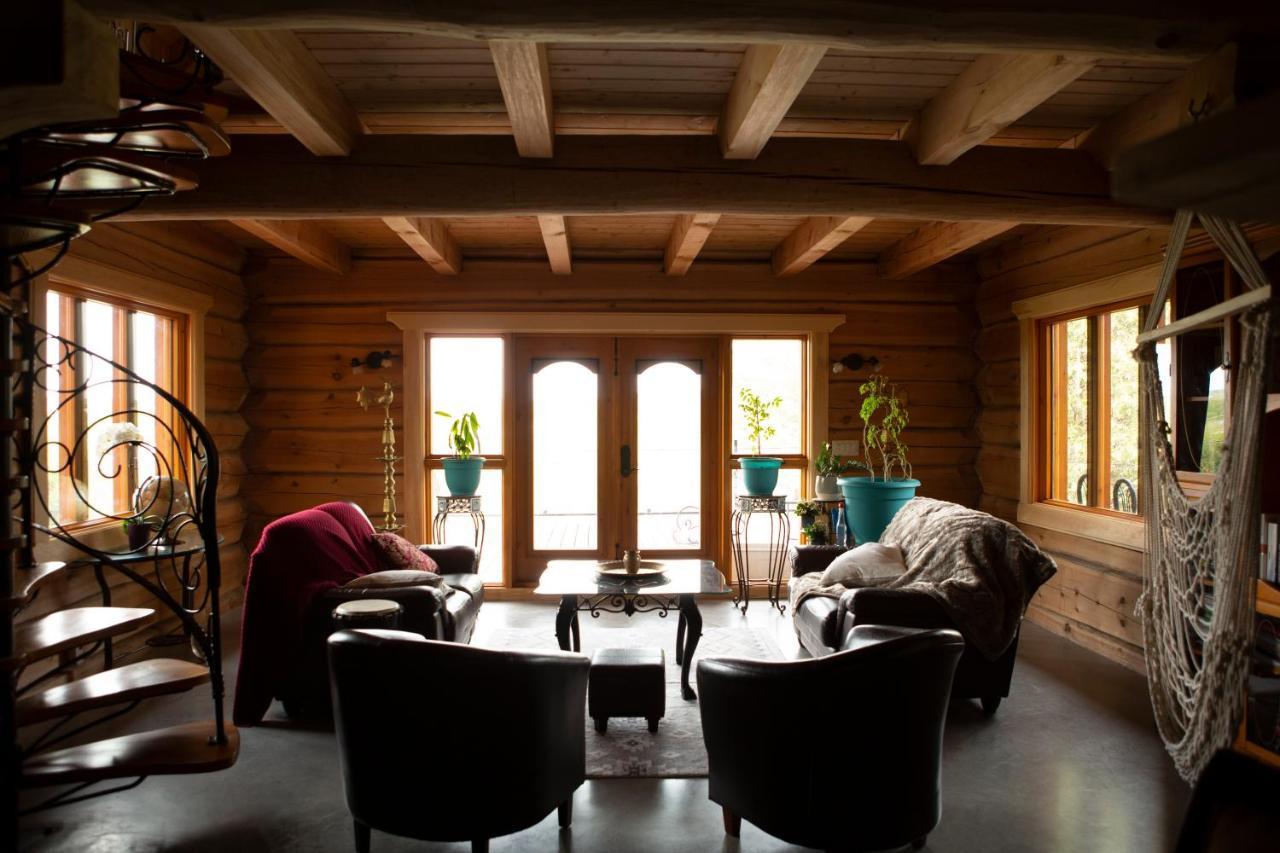 Hebergement "La Maison En Bois Rond" Sainte-Marie Экстерьер фото