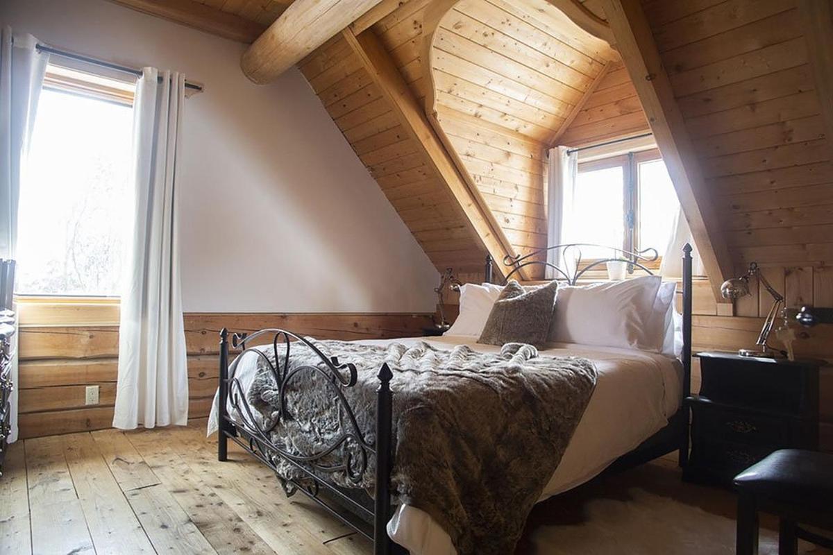 Hebergement "La Maison En Bois Rond" Sainte-Marie Экстерьер фото
