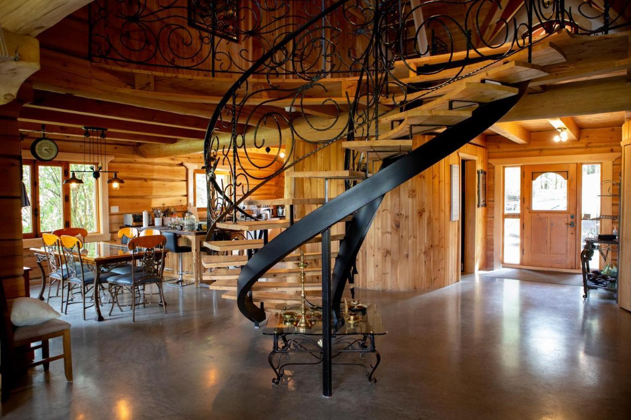 Hebergement "La Maison En Bois Rond" Sainte-Marie Экстерьер фото
