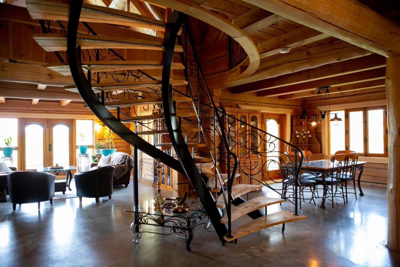 Hebergement "La Maison En Bois Rond" Sainte-Marie Экстерьер фото